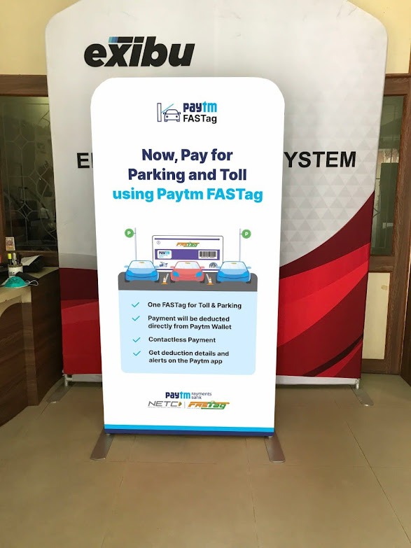 Paytm Backdrop Banner